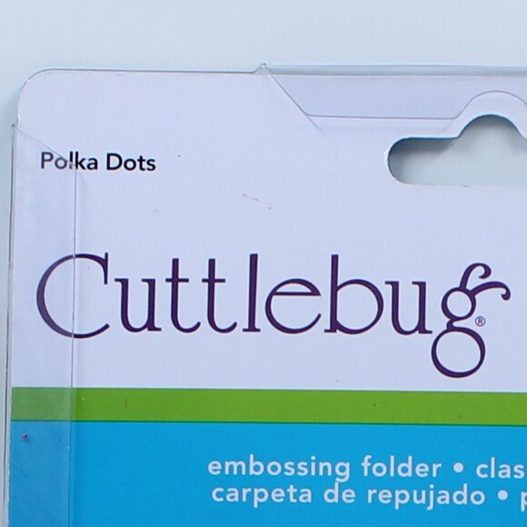 Cuttlebug 5 x 7 Polka Dots Embossing Folder - Picture 3 of 6